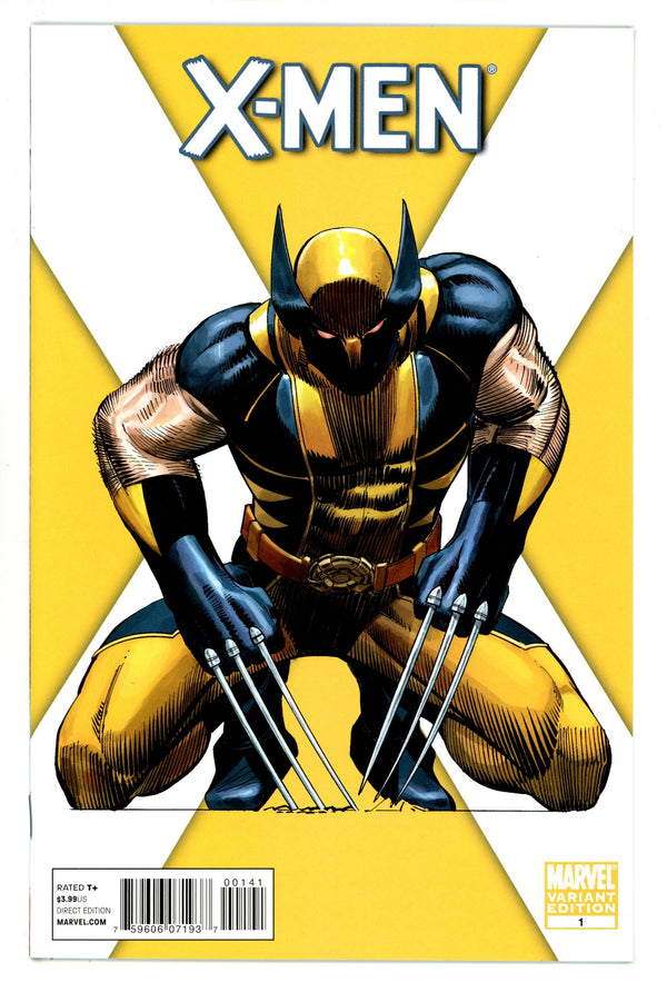 X-Men Vol 2 1 NM- (9.2) (2010) Jr. Incentive Variant