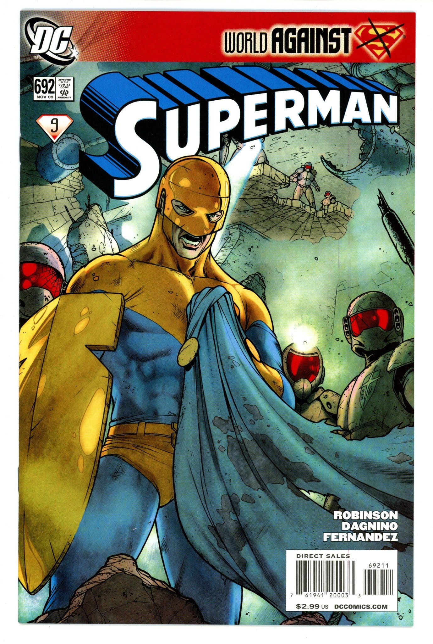 Superman Vol 1 692 High Grade (2009) 