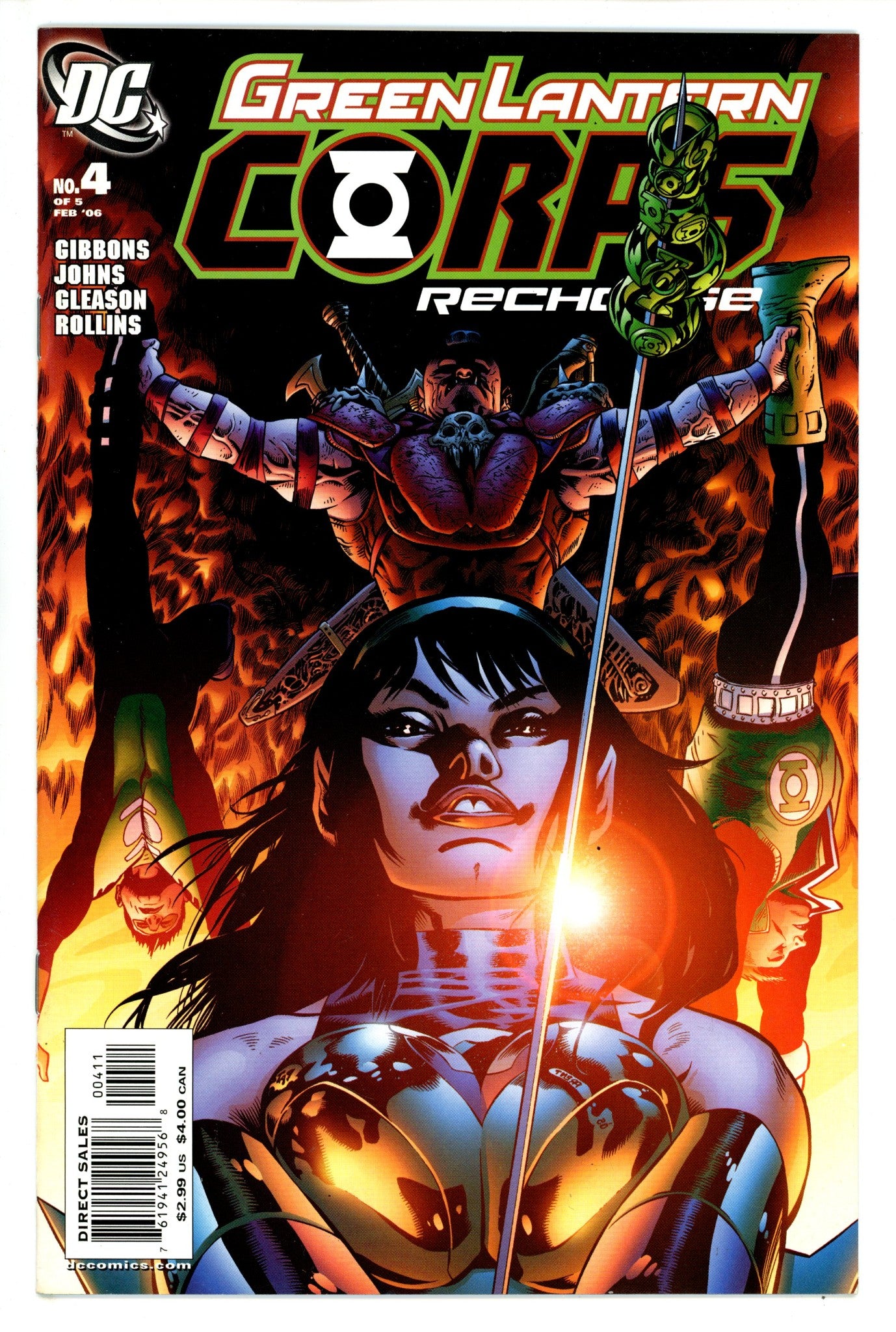 Green Lantern Corps: Recharge 4 (2006)