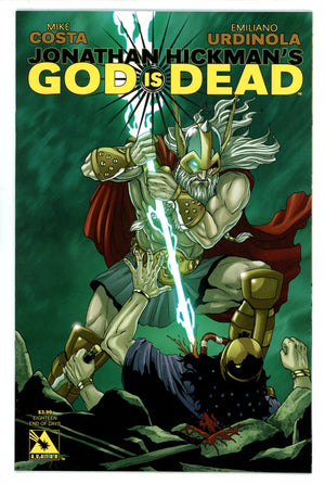 God Is Dead 18 High Grade (2014) Burrows Variant