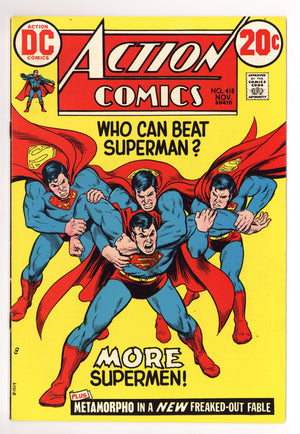 Action Comics Vol 1 418 FN+ (6.5) (1972)