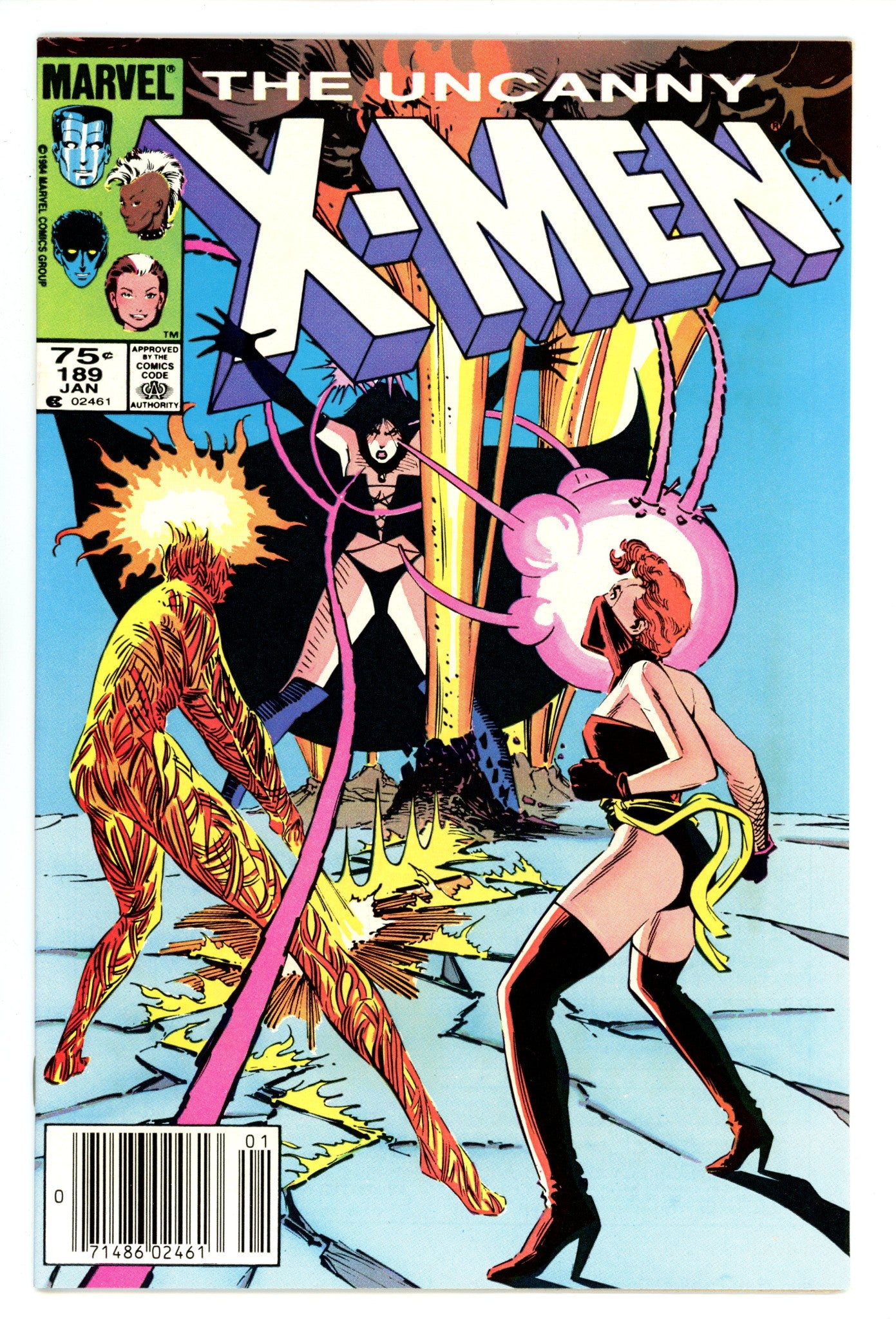 The Uncanny X-Men Vol 1 189 VF/NM (9.0) (1985) Canadian Price Variant 