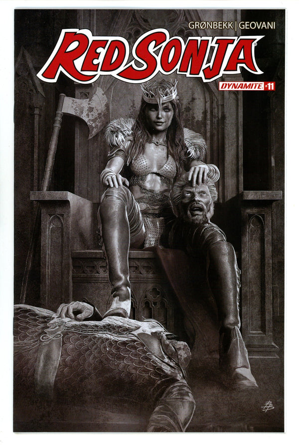 Red Sonja Vol 7 11 Barends B&W Incentive Variant (2024)