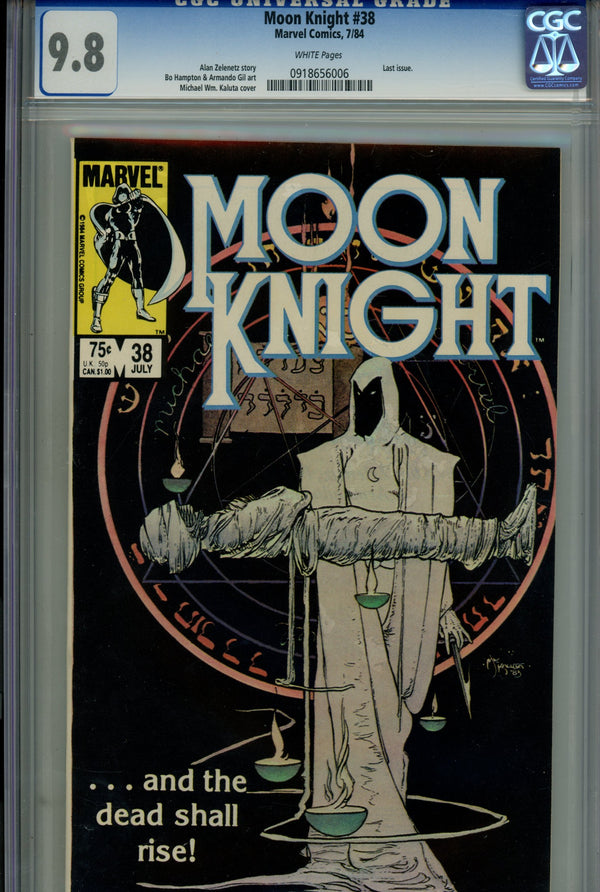 Moon Knight Vol 1 38 CGC 9.8 (NM/M) (1984)