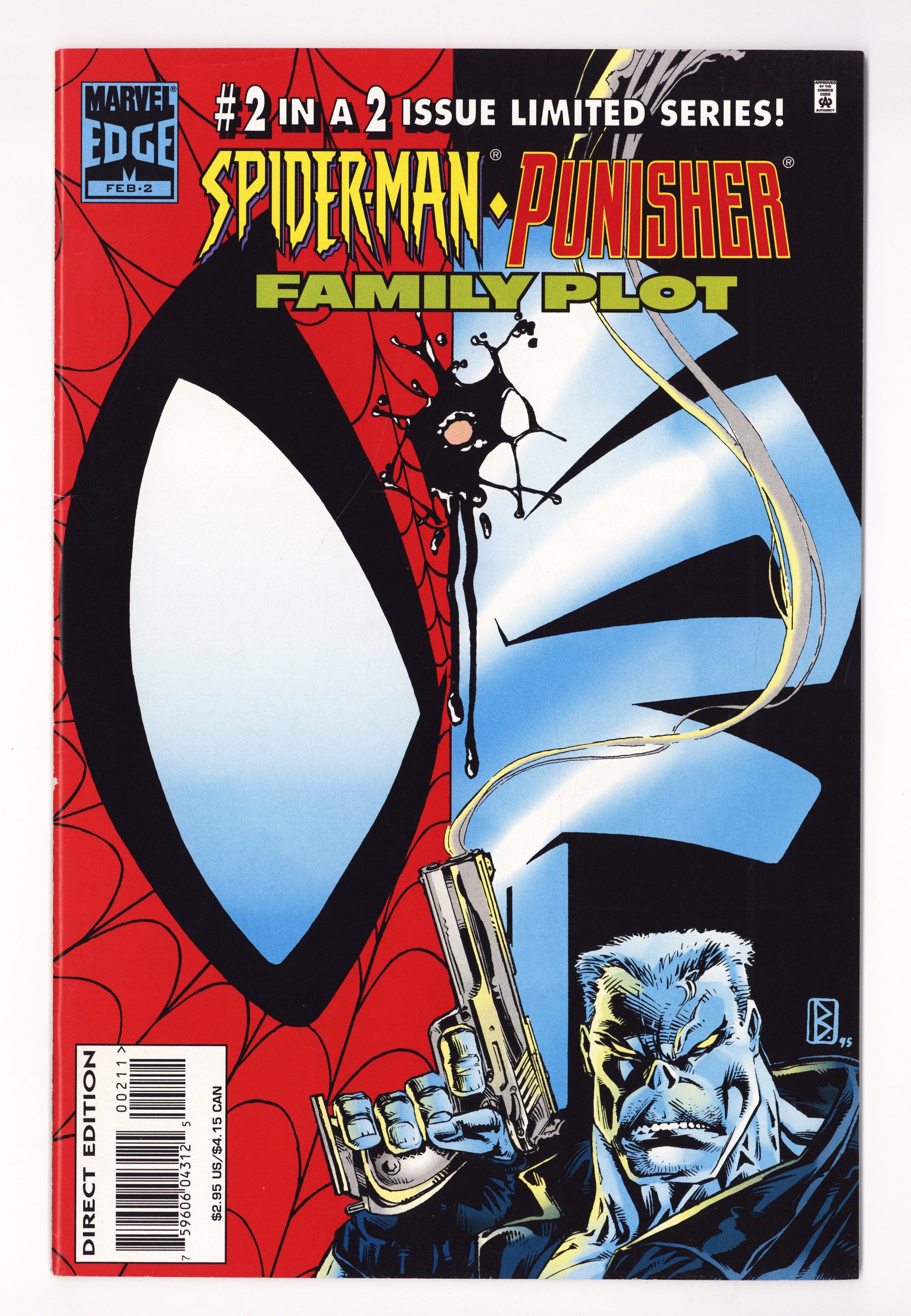 Spider-Man / Punisher: Family Plot 2 High Grade (1995) 