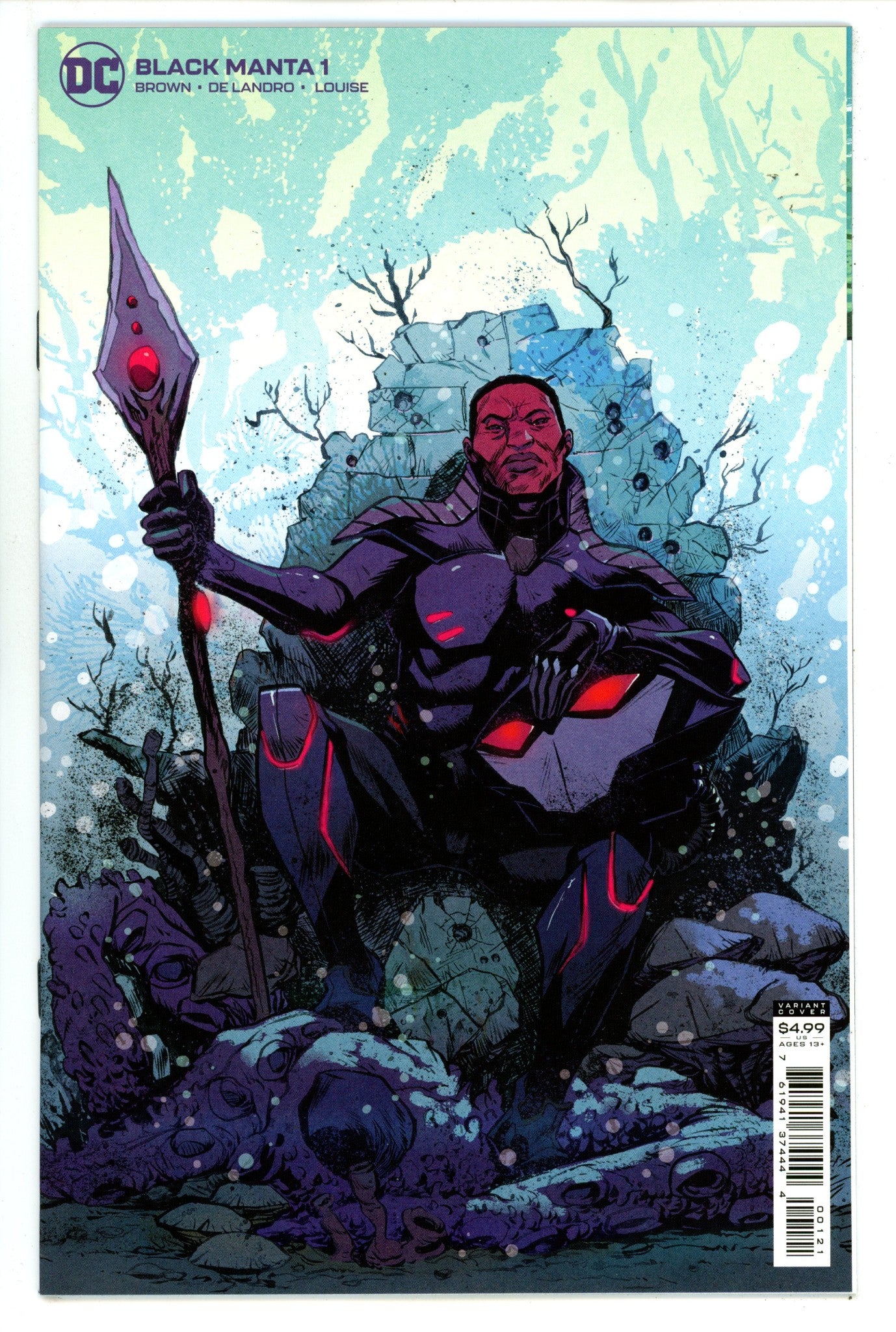 Black Manta 1 High Grade (2021) Greene Variant 