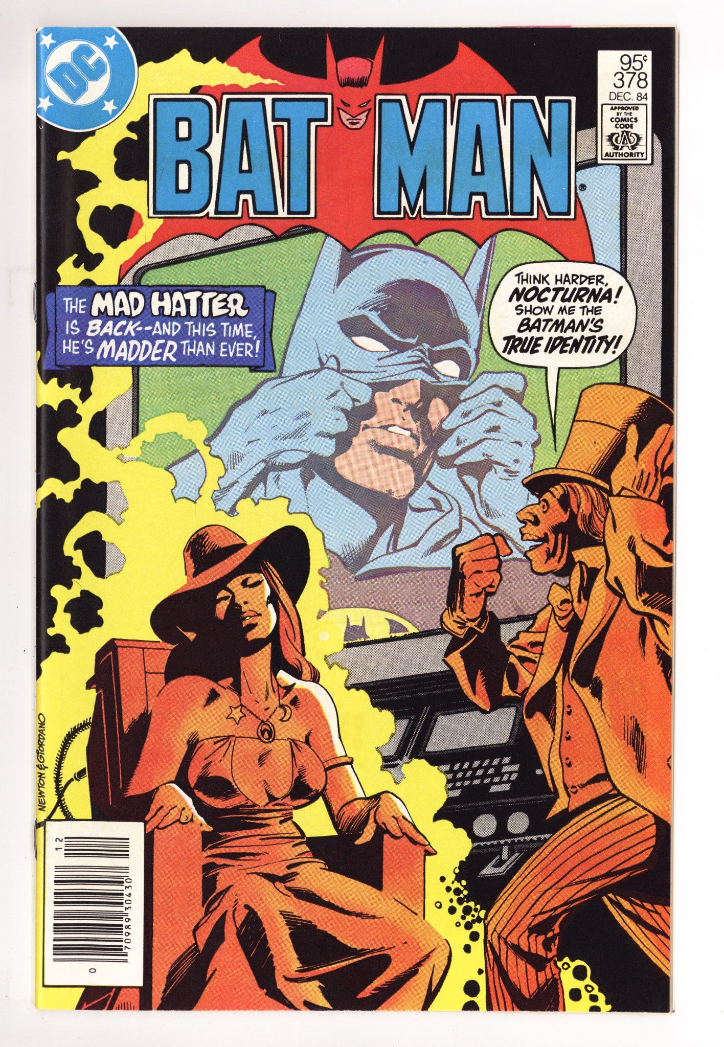 Batman Vol 1 378 NM- (9.2) (1984) Canadian Price Variant 