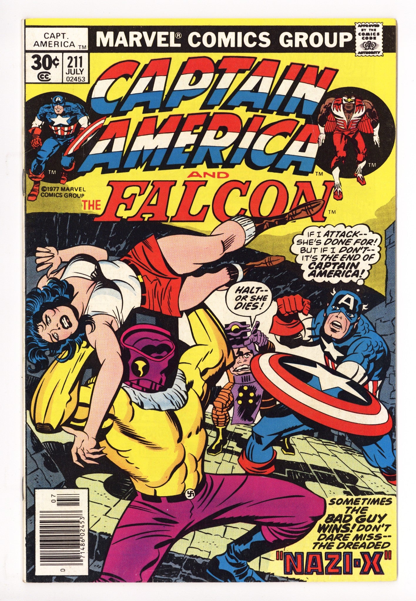 Captain America Vol 1 211 Mid Grade (1977) 