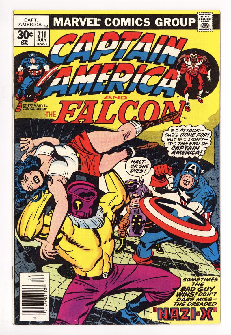 Captain America Vol 1 211 Mid Grade (1977) 