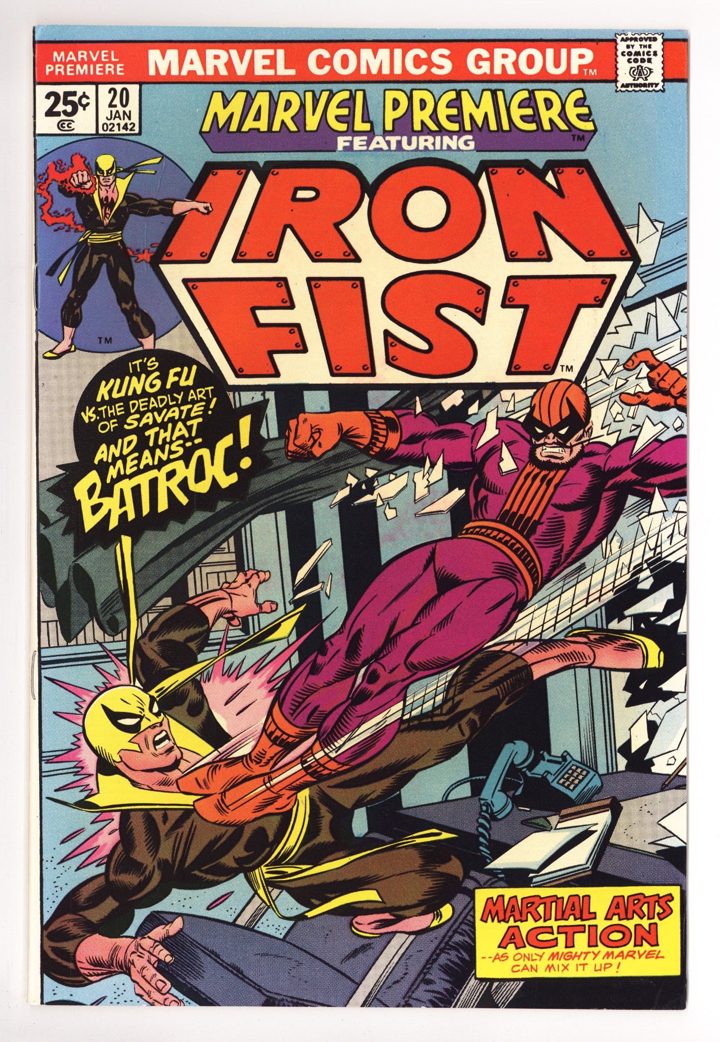 Marvel Premiere 20 VF (8.0) Colour Touch (1975) 