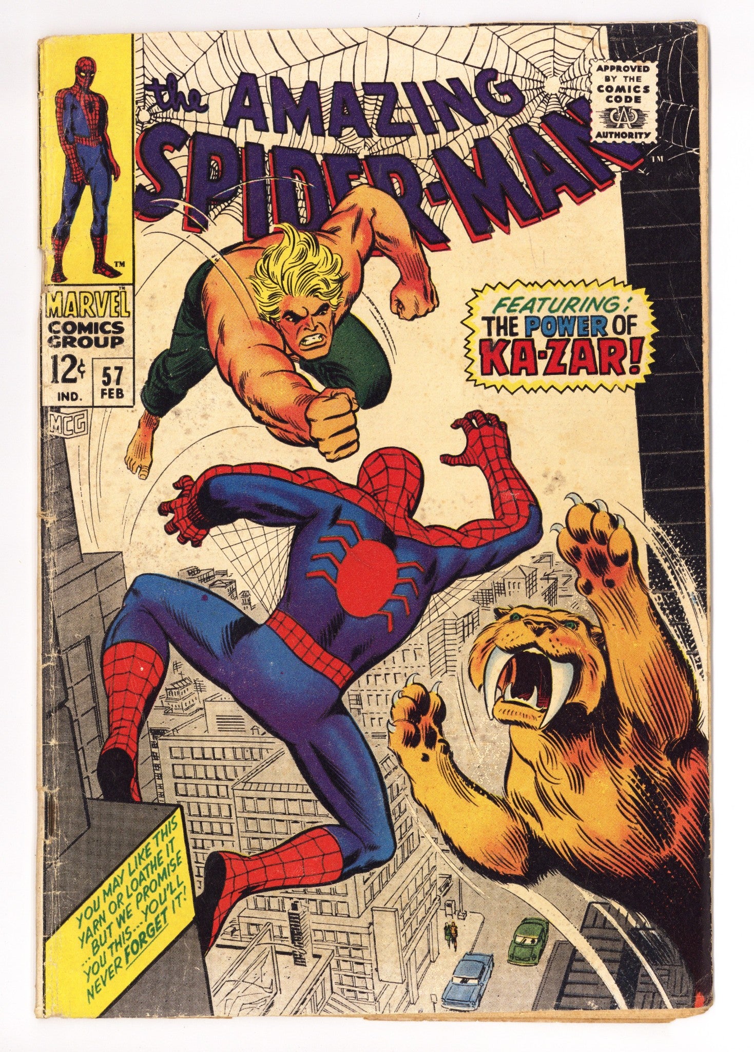 The Amazing Spider-Man Vol 1 57 GD/VG (3.0) (1968) 
