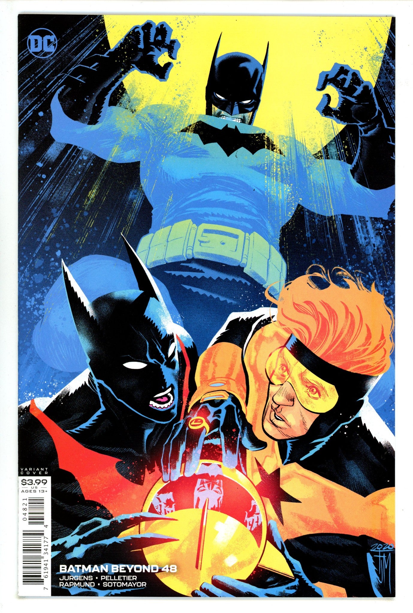 Batman Beyond Vol 6 48 High Grade (2020) Manapul Variant 