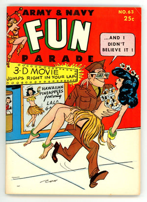 Army & Navy Fun Parade 63 VF (8.0) (1953) 