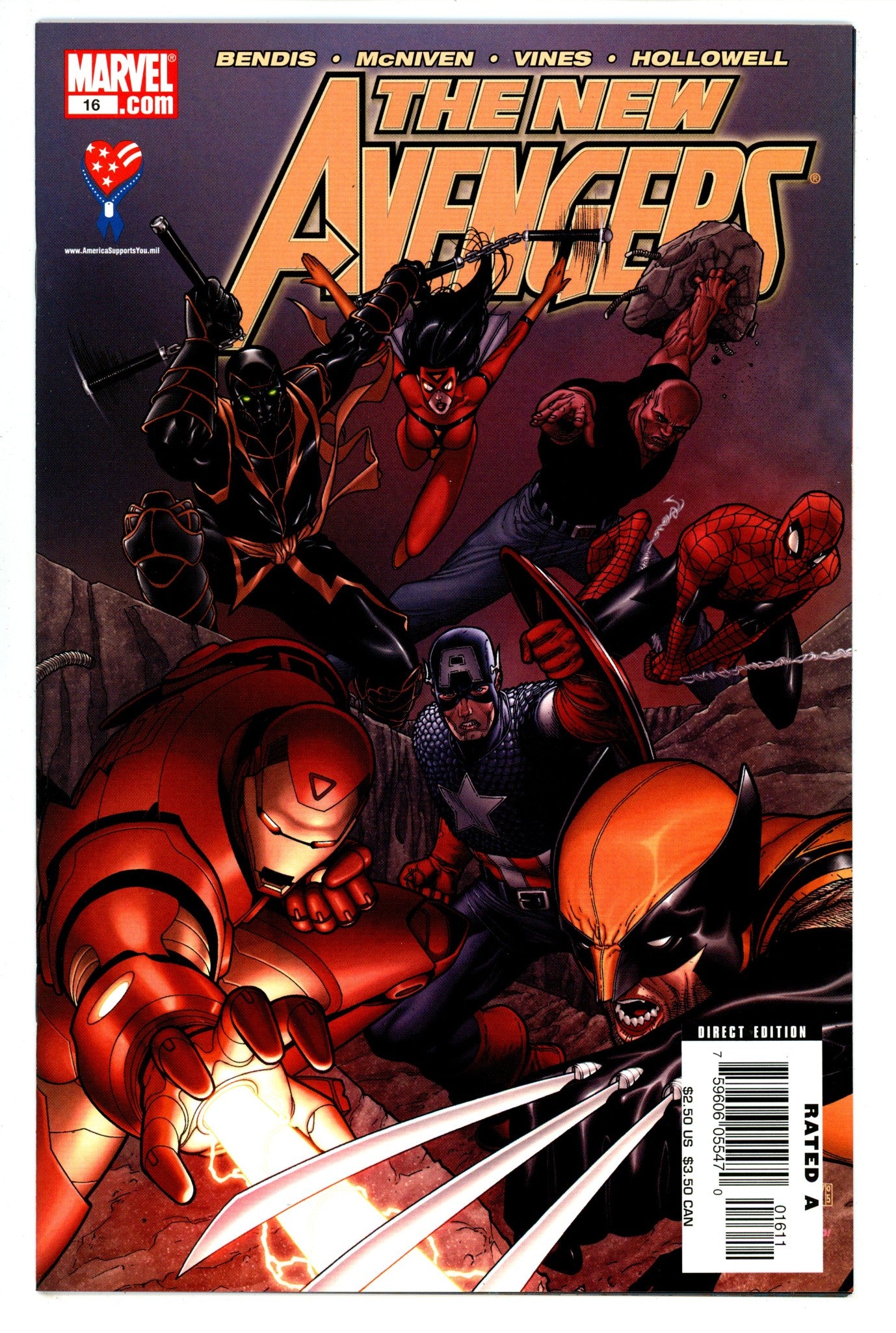 New Avengers Vol 1 16 High Grade (2006) 