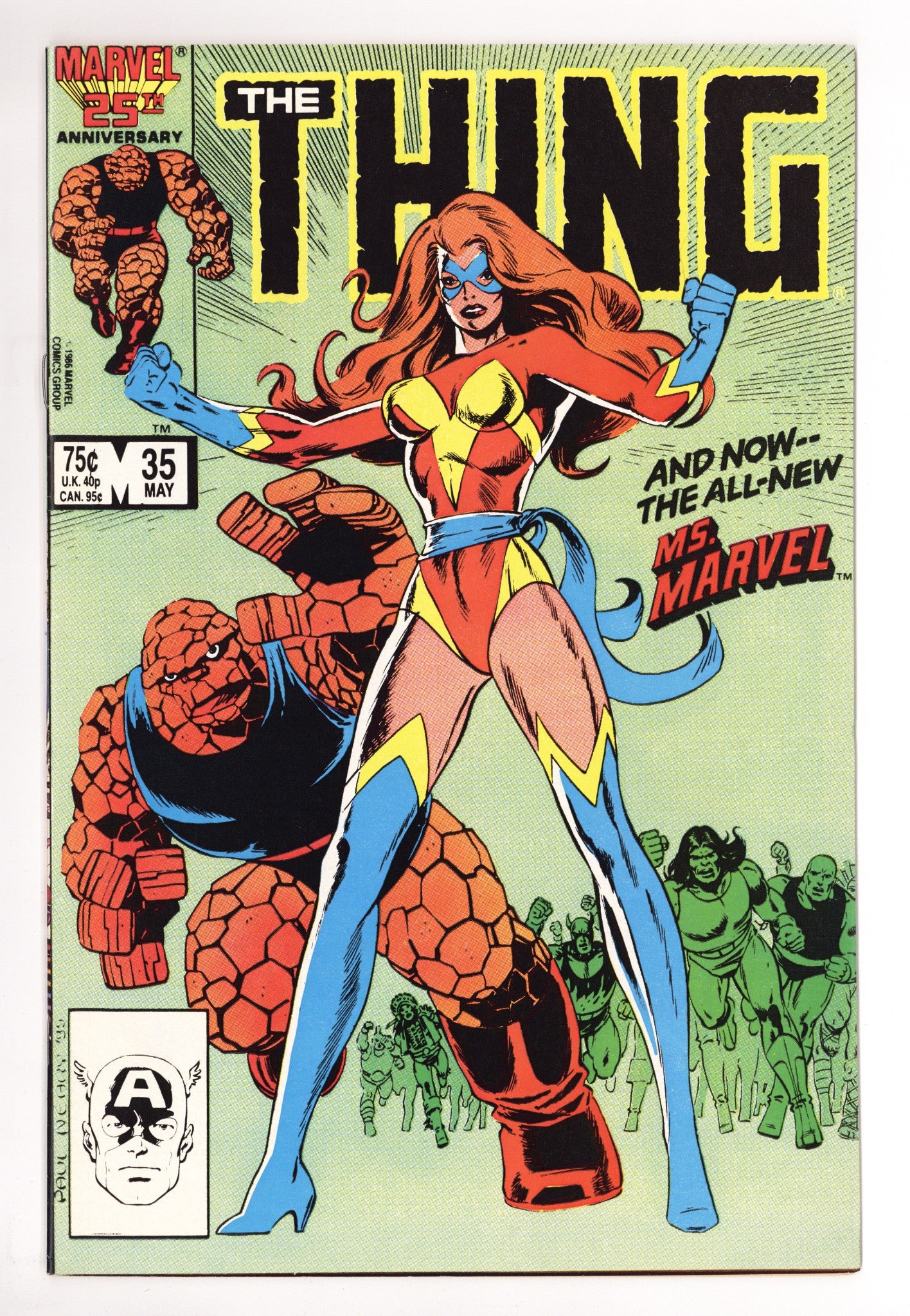 The Thing Vol 1 35  VF (8.0)   (1986)        