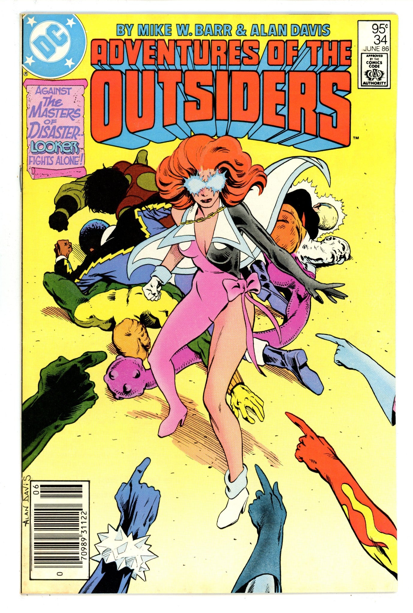 Adventures of the Outsiders 34 FN (6.0) (1986) Canadian Price Variant 