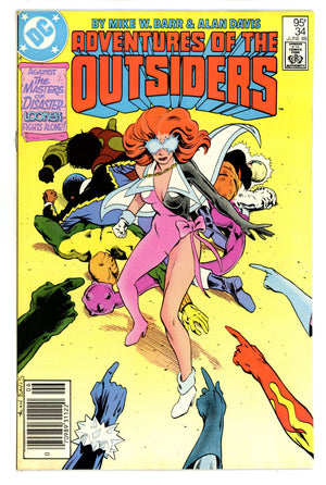 Adventures of the Outsiders 34 FN (6.0) (1986) Canadian Price Variant