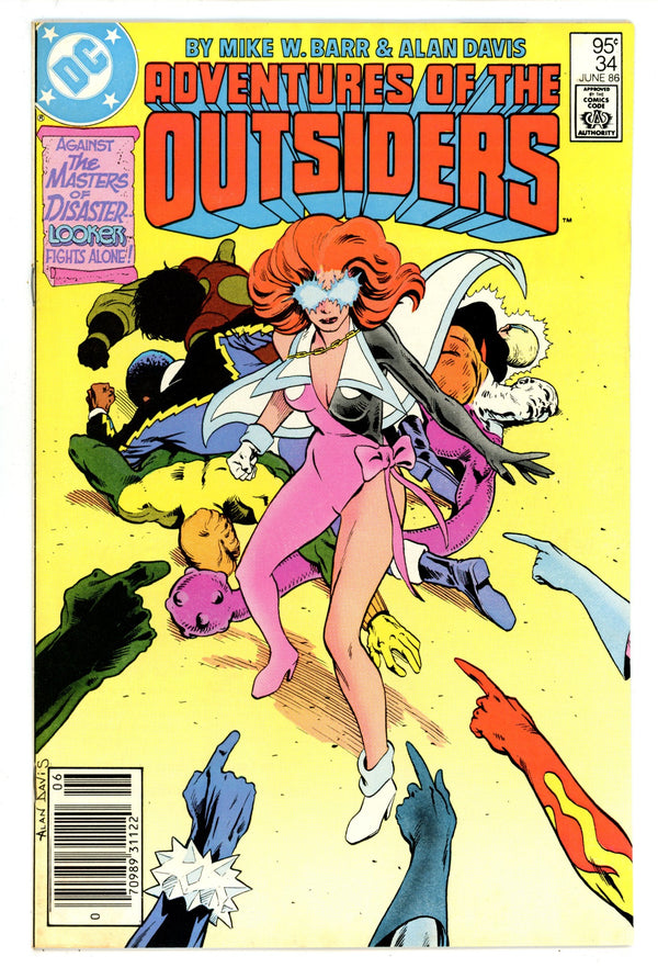 Adventures of the Outsiders 34 FN (6.0) (1986) Canadian Price Variant