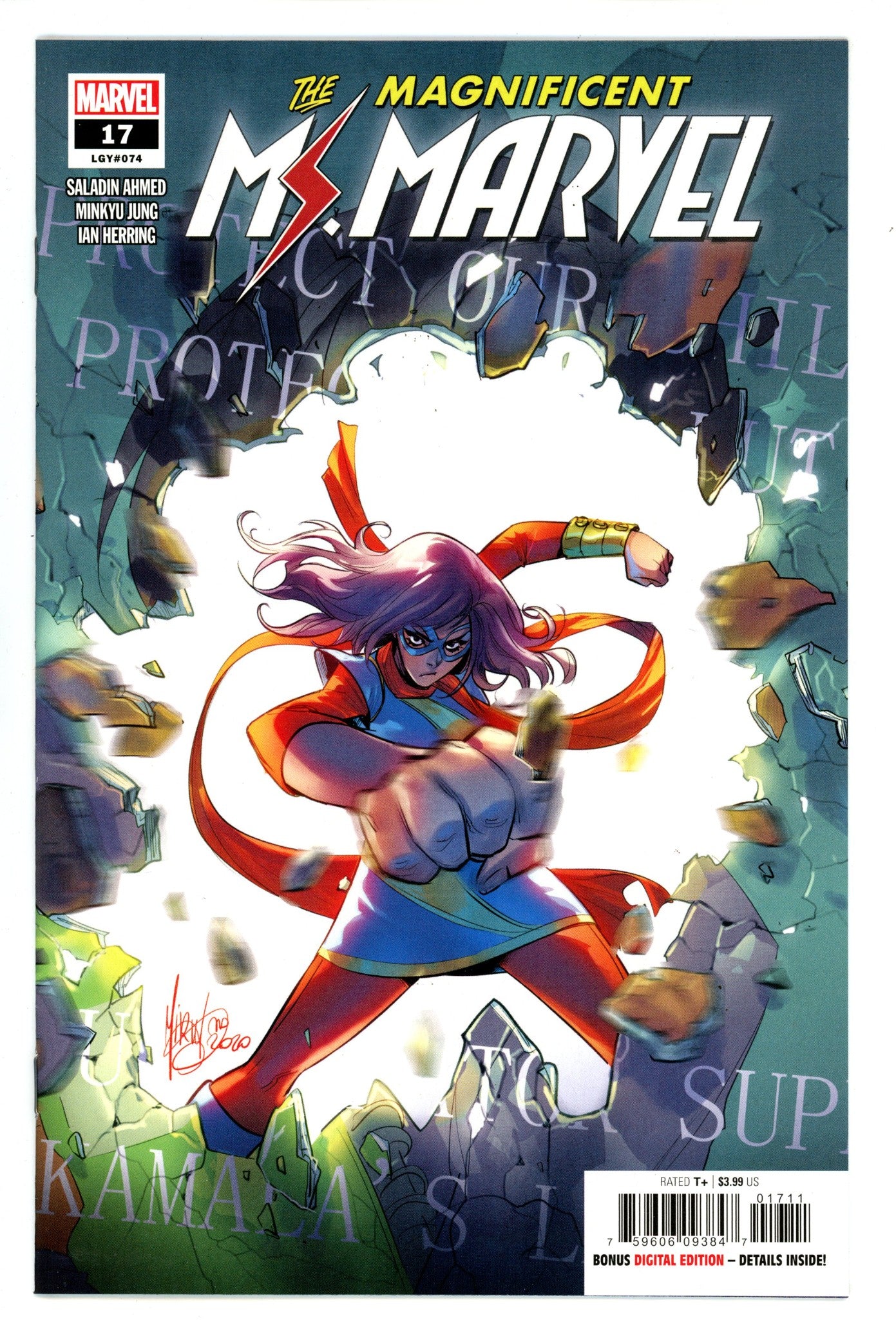 Magnificent Ms. Marvel 17 (74) High Grade (2021) 