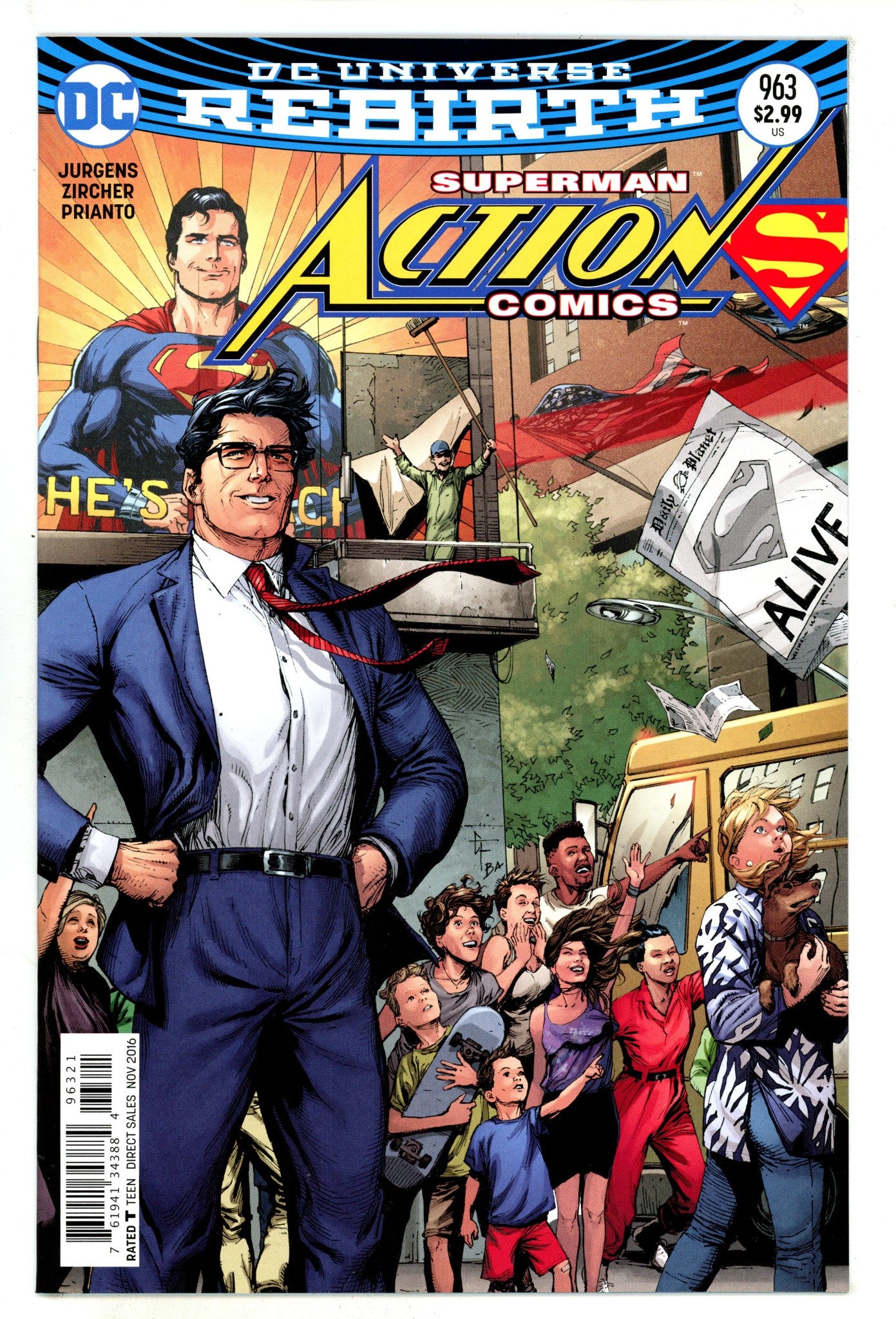Action Comics Vol 3 963 High Grade (2016) Variant 