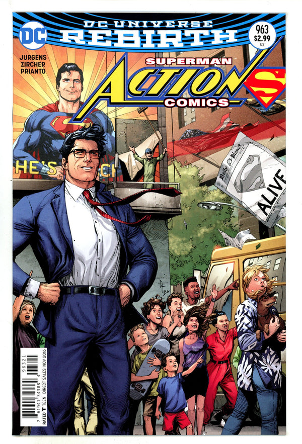Action Comics Vol 3 963 High Grade (2016) Variant