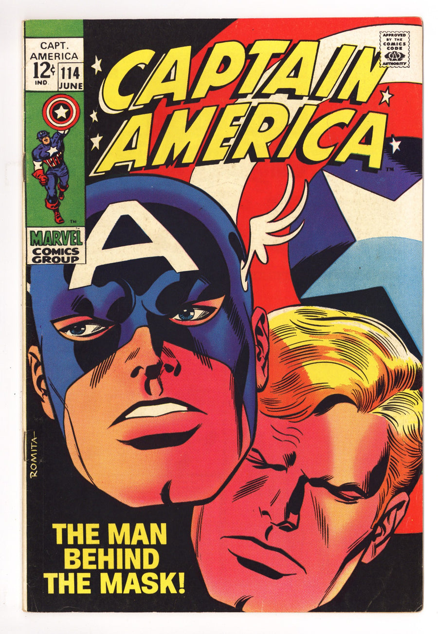 Captain America Vol 1 114 FN (6.0) (1969) 