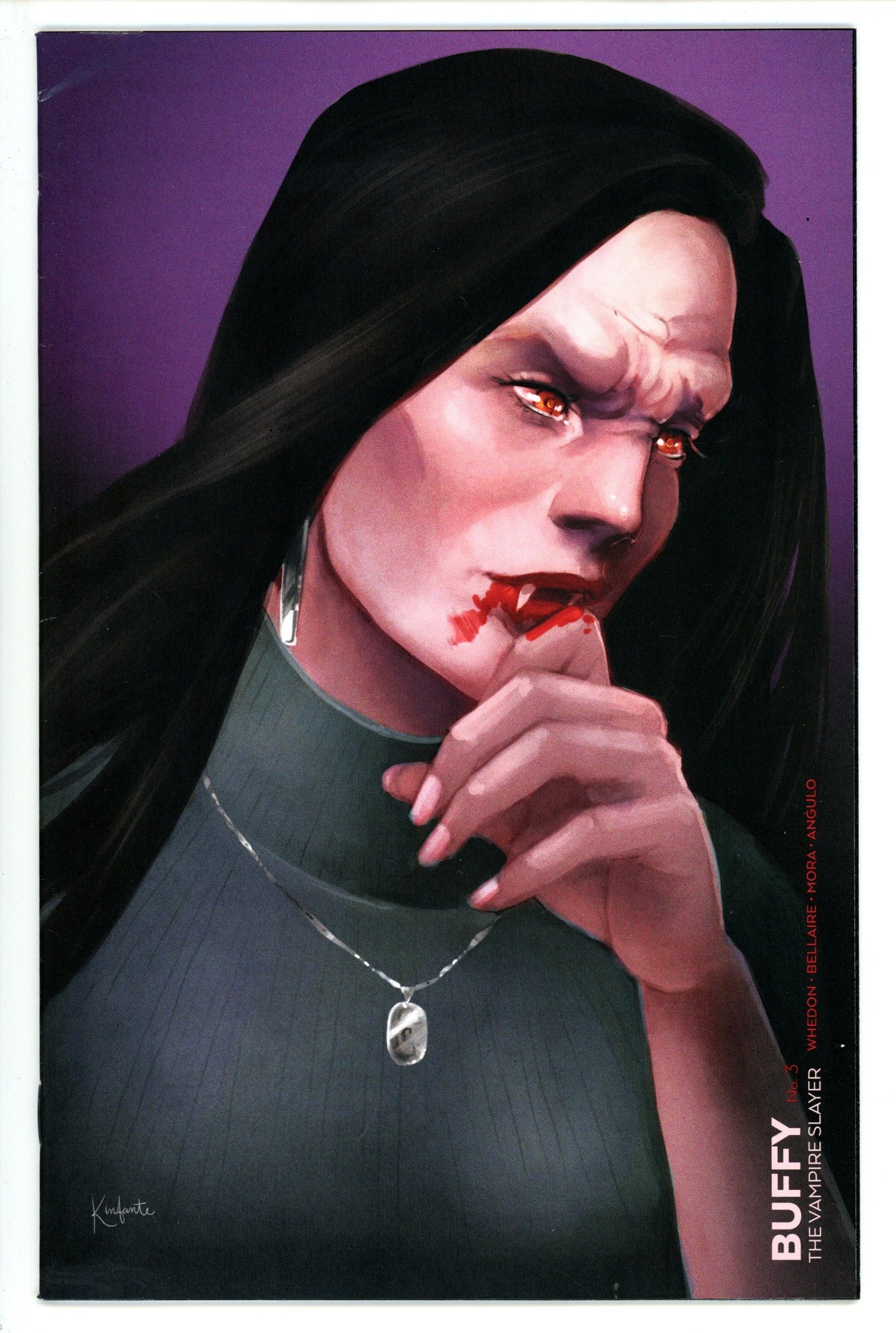 Buffy the Vampire Slayer Vol 2 3 High Grade (2019) Infante Variant 