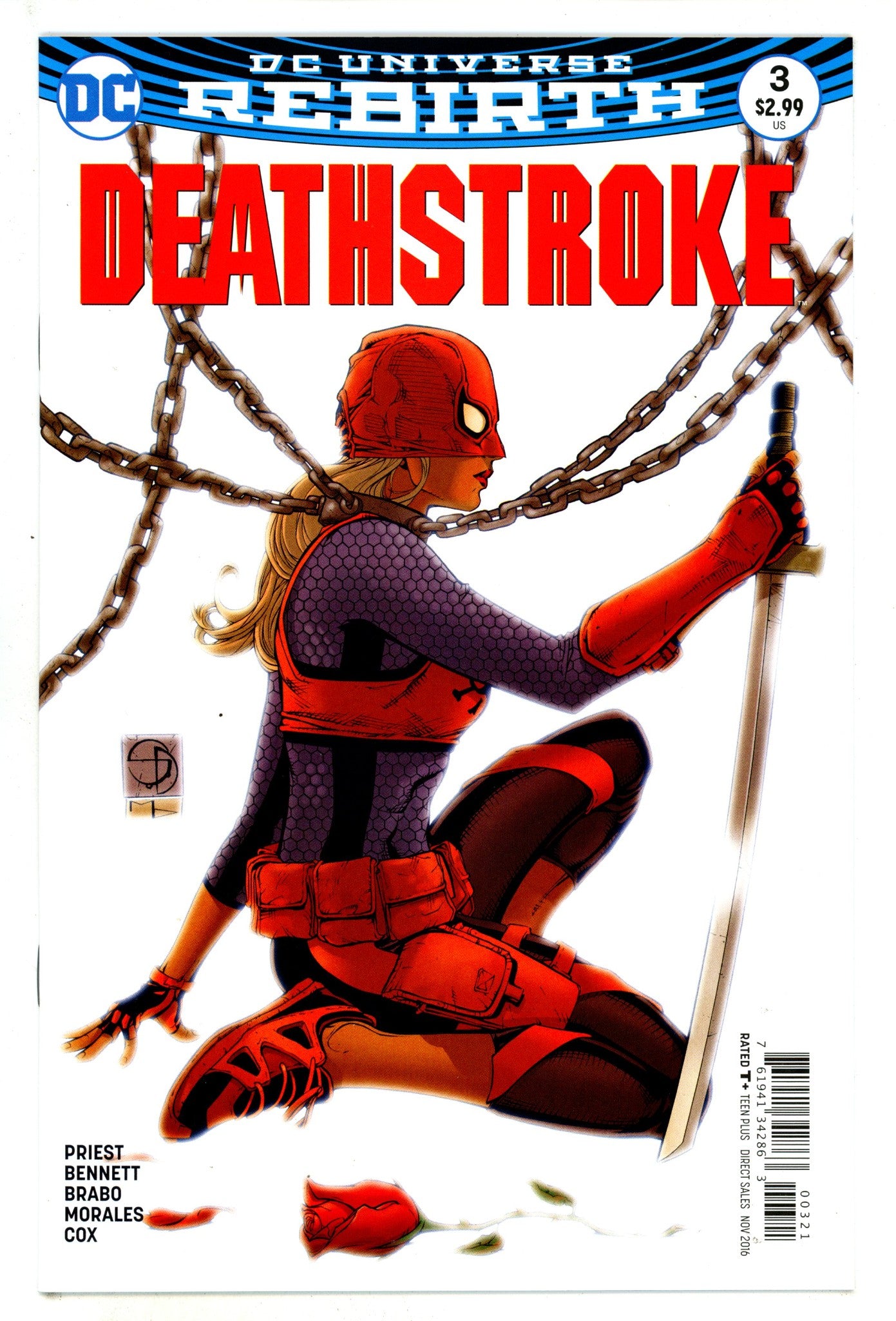 Deathstroke Vol 4 3 High Grade (2016) Davis Variant 