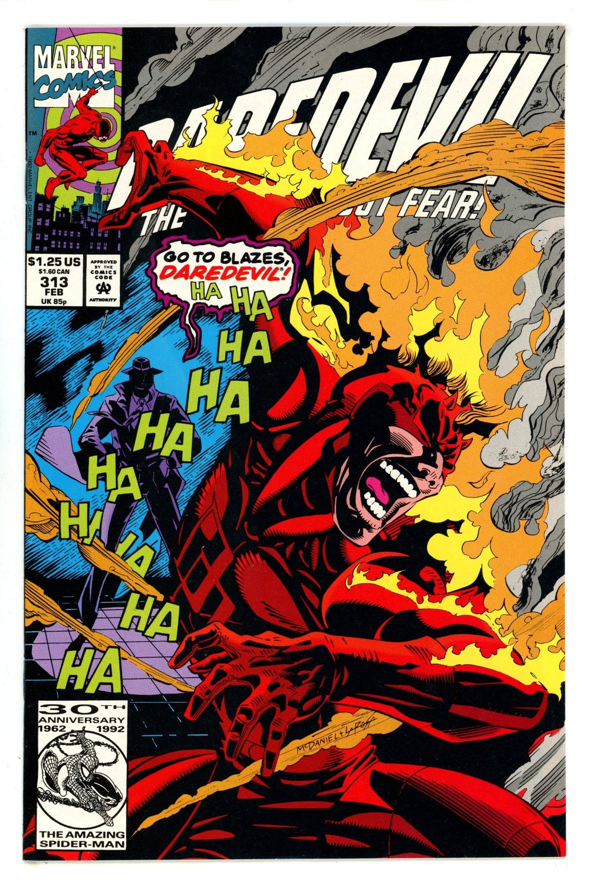 Daredevil Vol 1 313  High Grade   (1993)