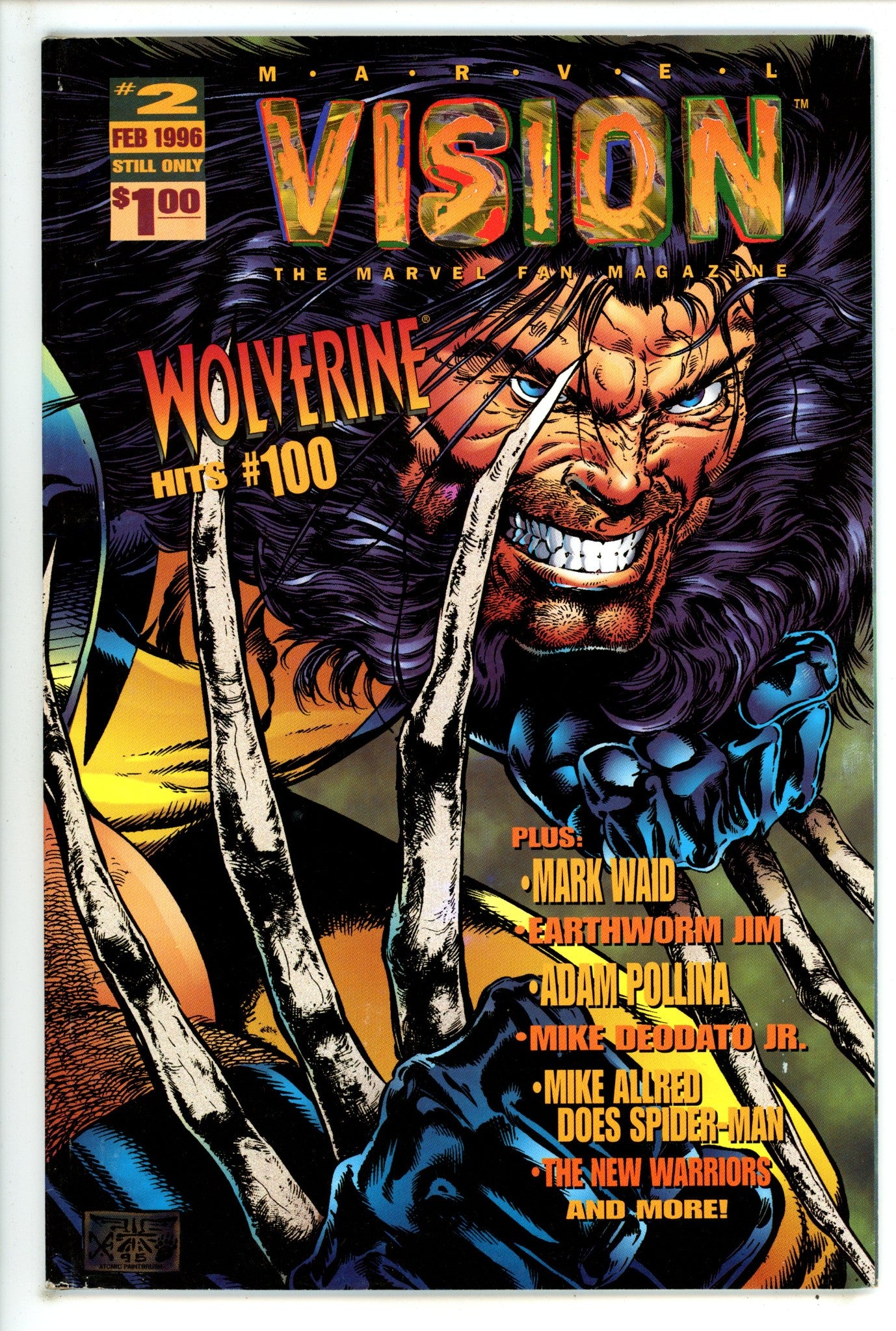 Marvel Vision 2 Low Grade (1996) 