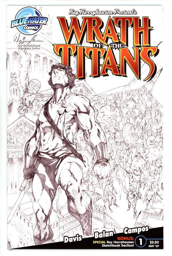 Wrath of the Titans 1 High Grade (2007) 2nd Print