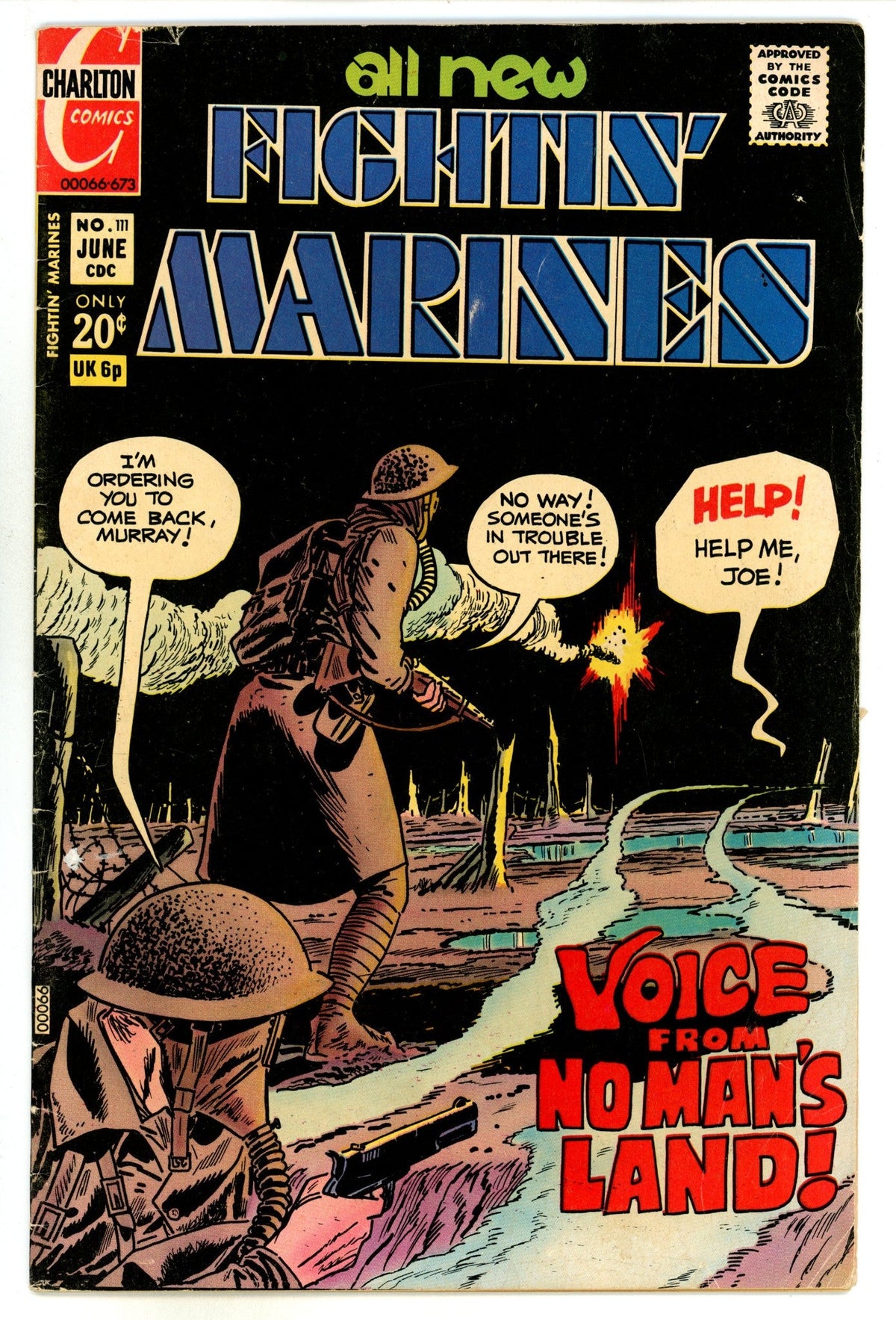 Fightin' Marines Vol 5 111  Low Grade   (1973)