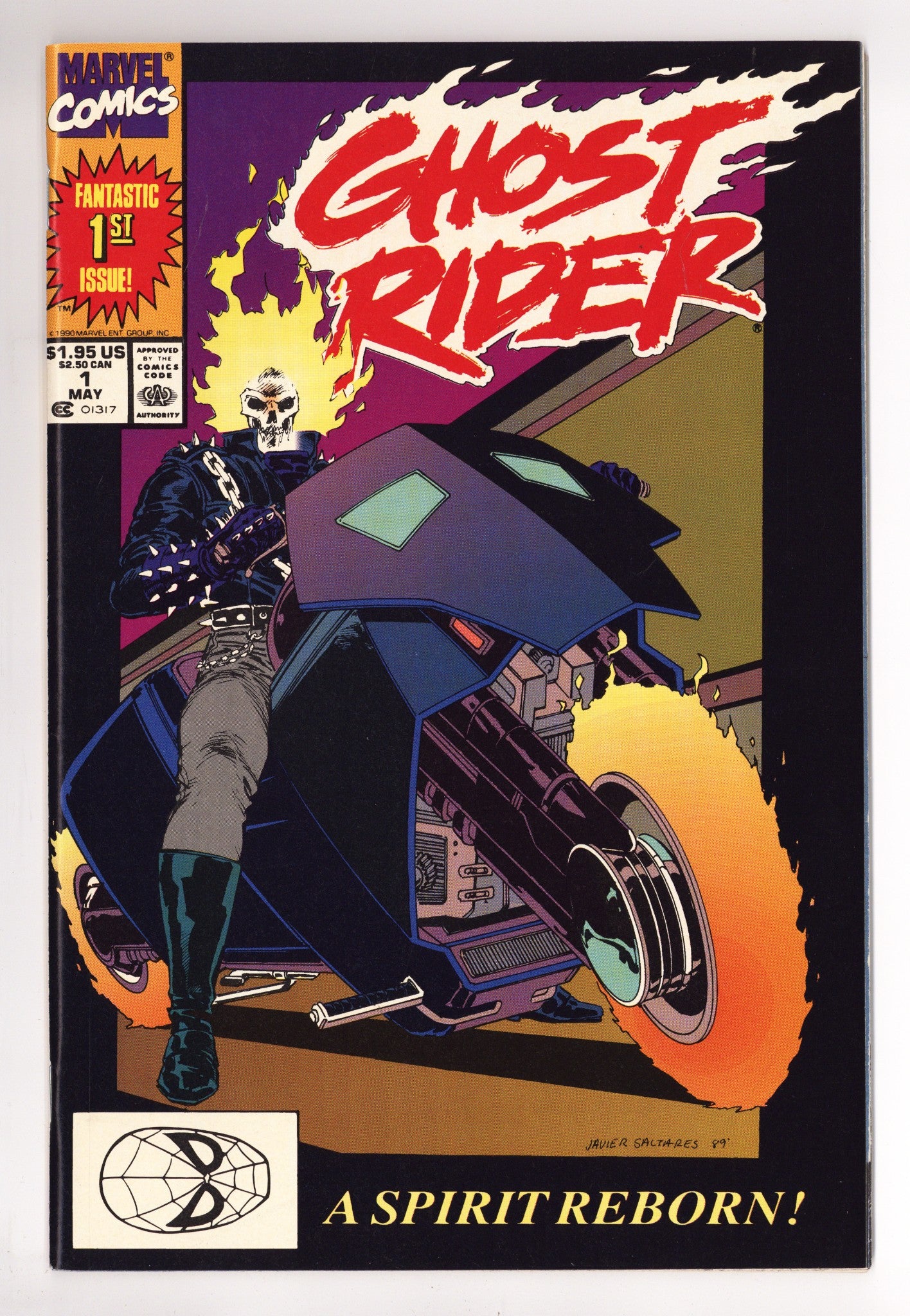 Ghost Rider Vol 2 1 VF/NM (9.0) (1990) 