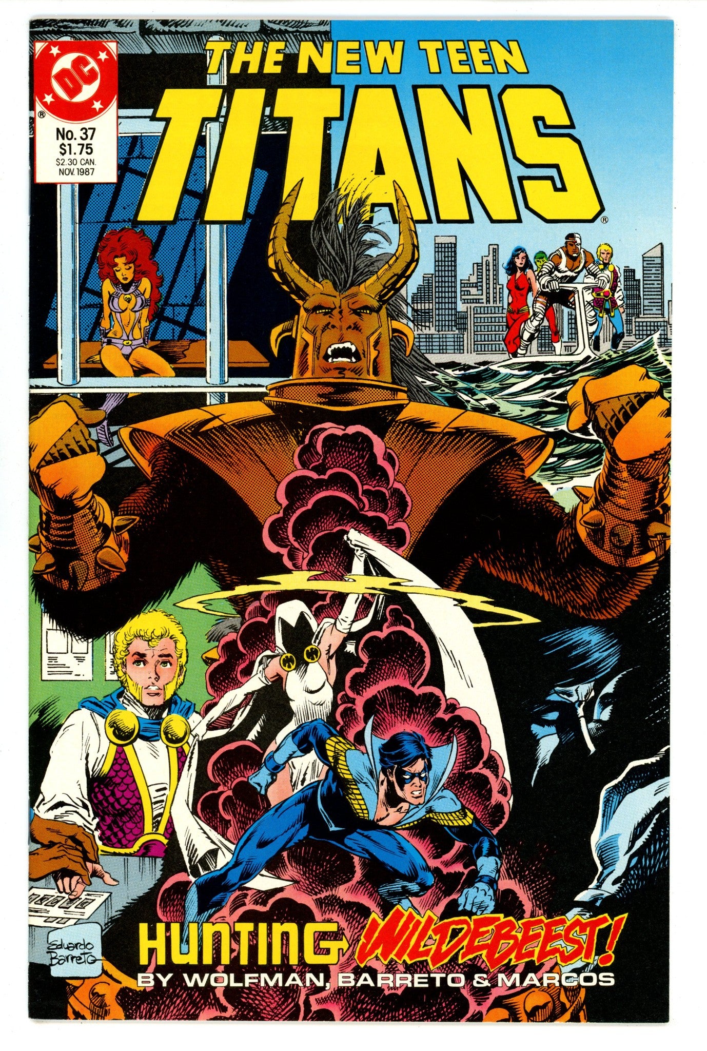 The New Teen Titans Vol 2 37 High Grade (1987) 