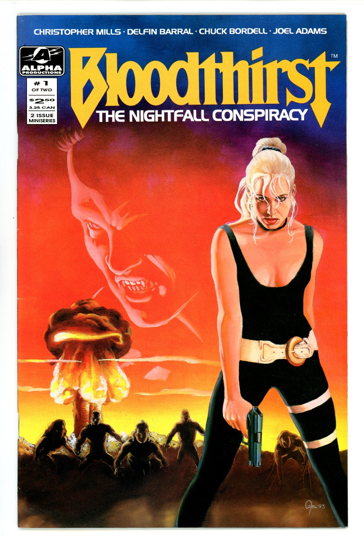 Bloodthirst: The Nightfall Conspiracy 1 Mid Grade (1994) 