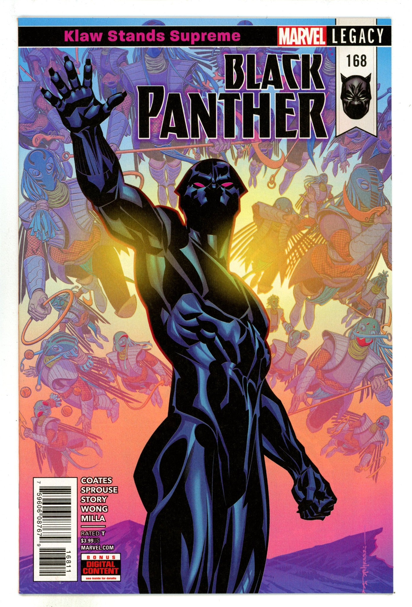 Black Panther Vol 6 168 High Grade (2018) 