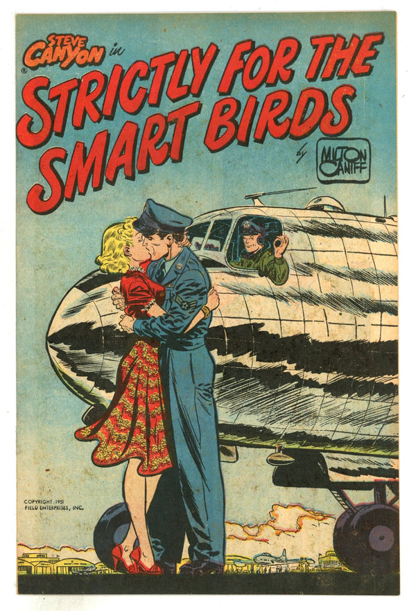 Steve Canyon in Strictly for the Smart Birds [nn] VF- (7.5) (1951)