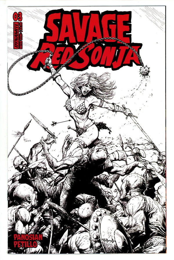 Savage Red Sonja 3 Frank Incentive Variant (2024)