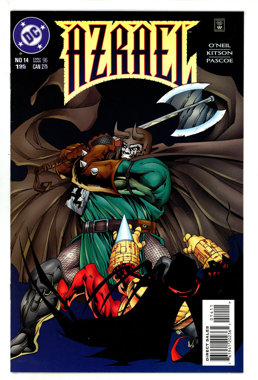 Azrael Vol 1 14 High Grade (1996) 
