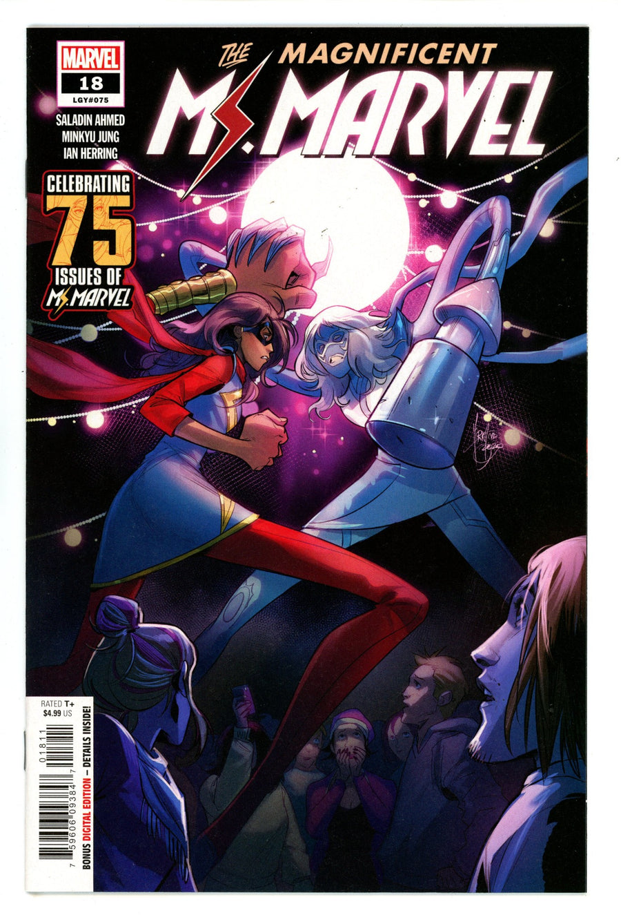 Magnificent Ms. Marvel 18 (75) High Grade (2021) 