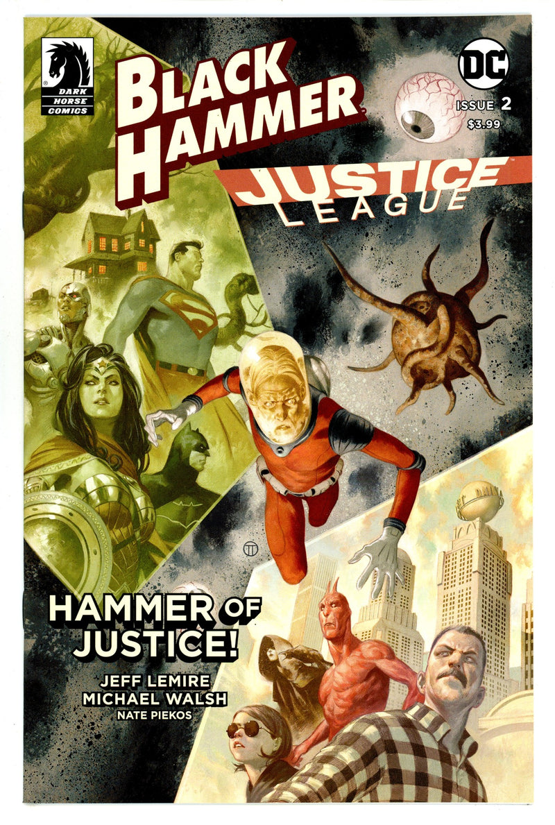 Black Hammer / Justice League: Hammer of Justice! 2 High Grade (2019) Scalera Variant 
