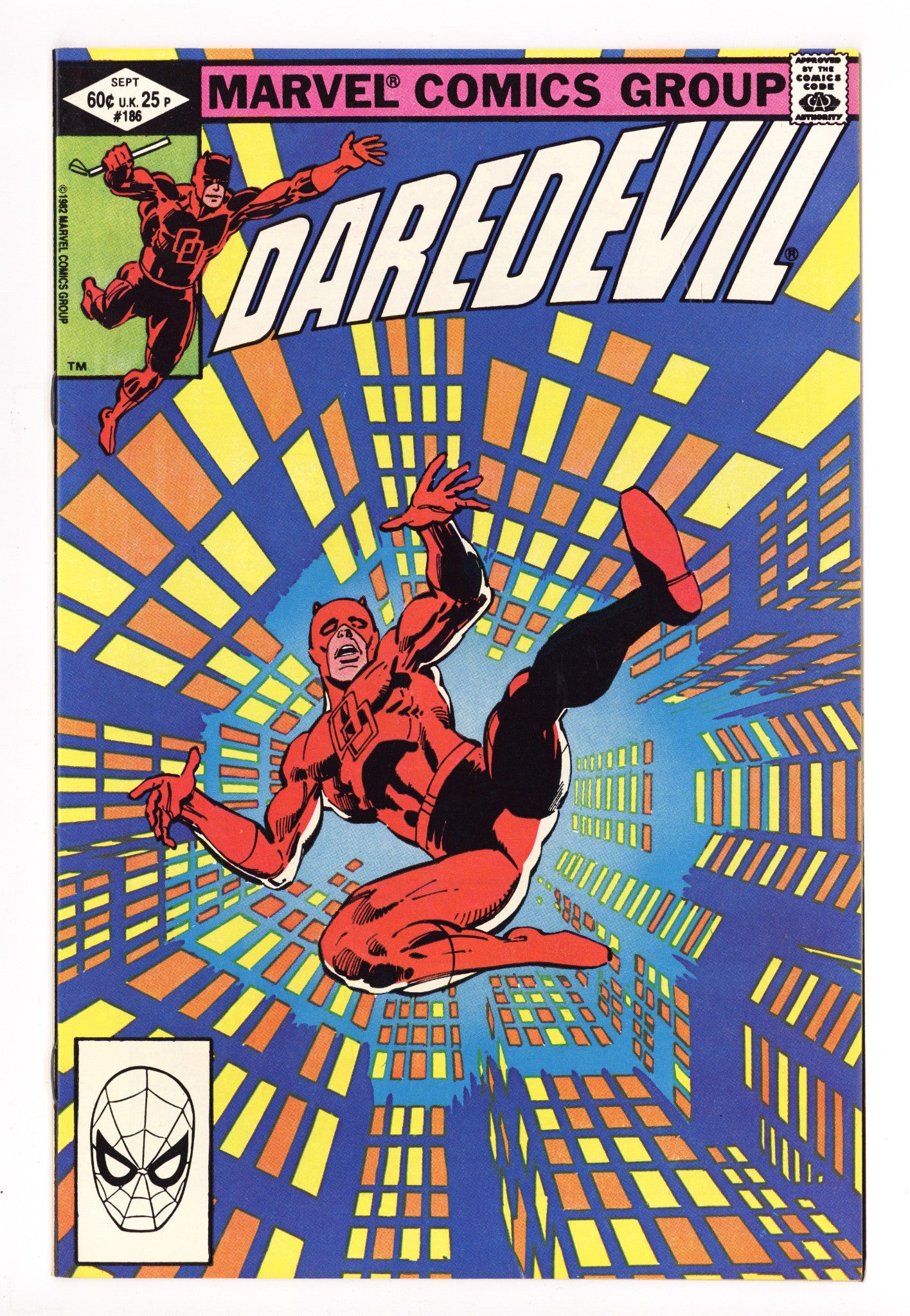 Daredevil Vol 1 186 High Grade (1982) 