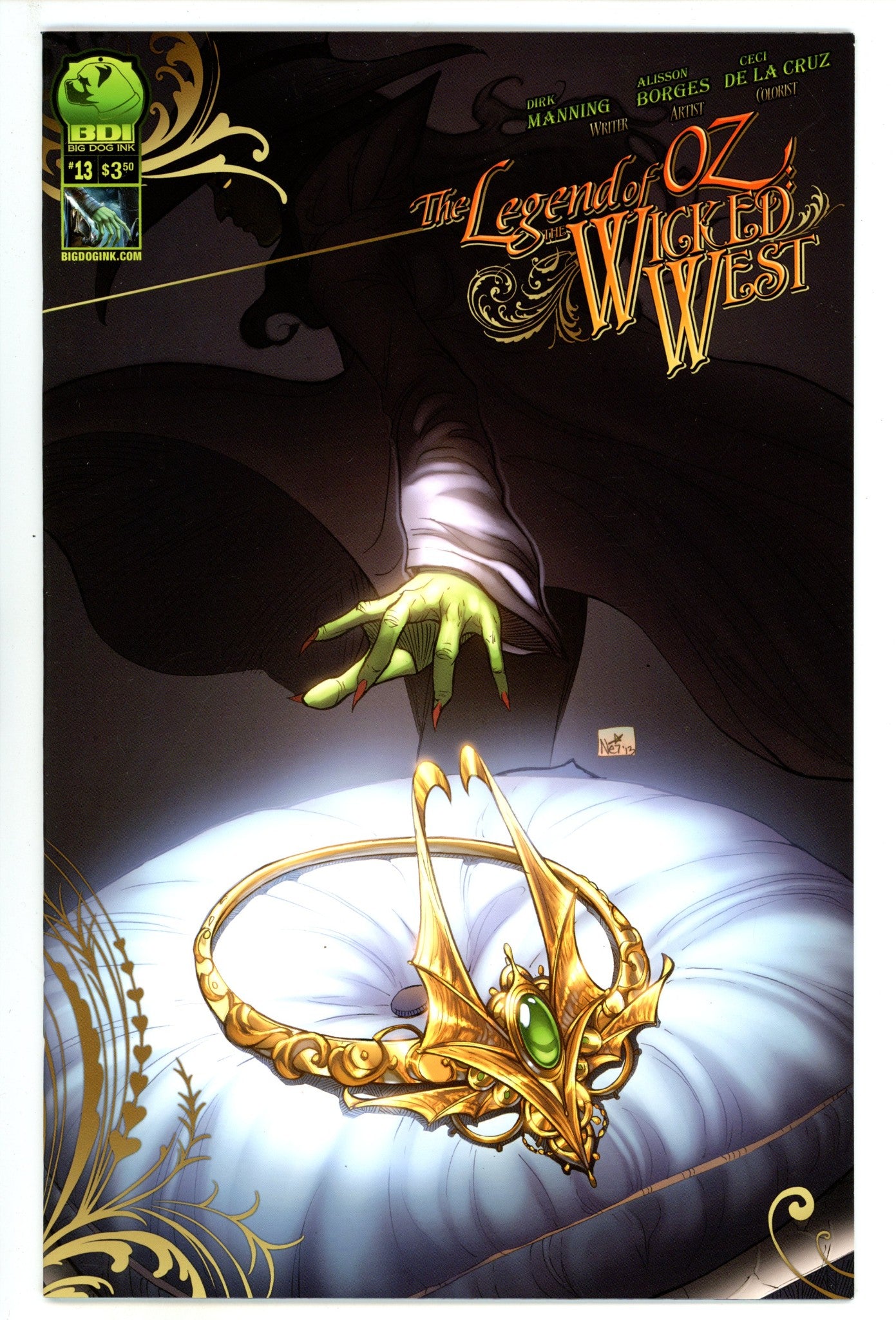 Legend of Oz: The Wicked West Vol 2 13 High Grade (2013) Ruffino Variant 
