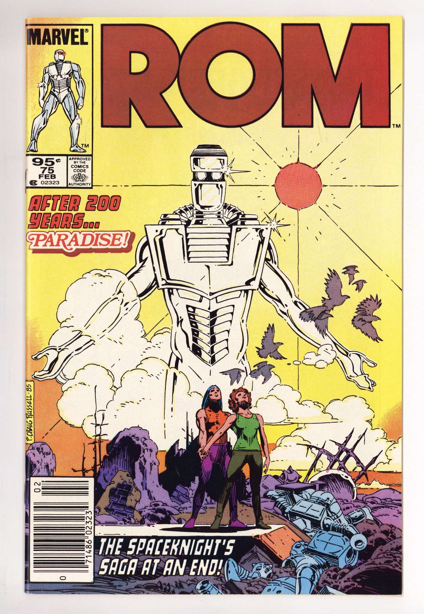 Rom Vol 1 75 NM- (9.2) (1986) Canadian Price Variant 