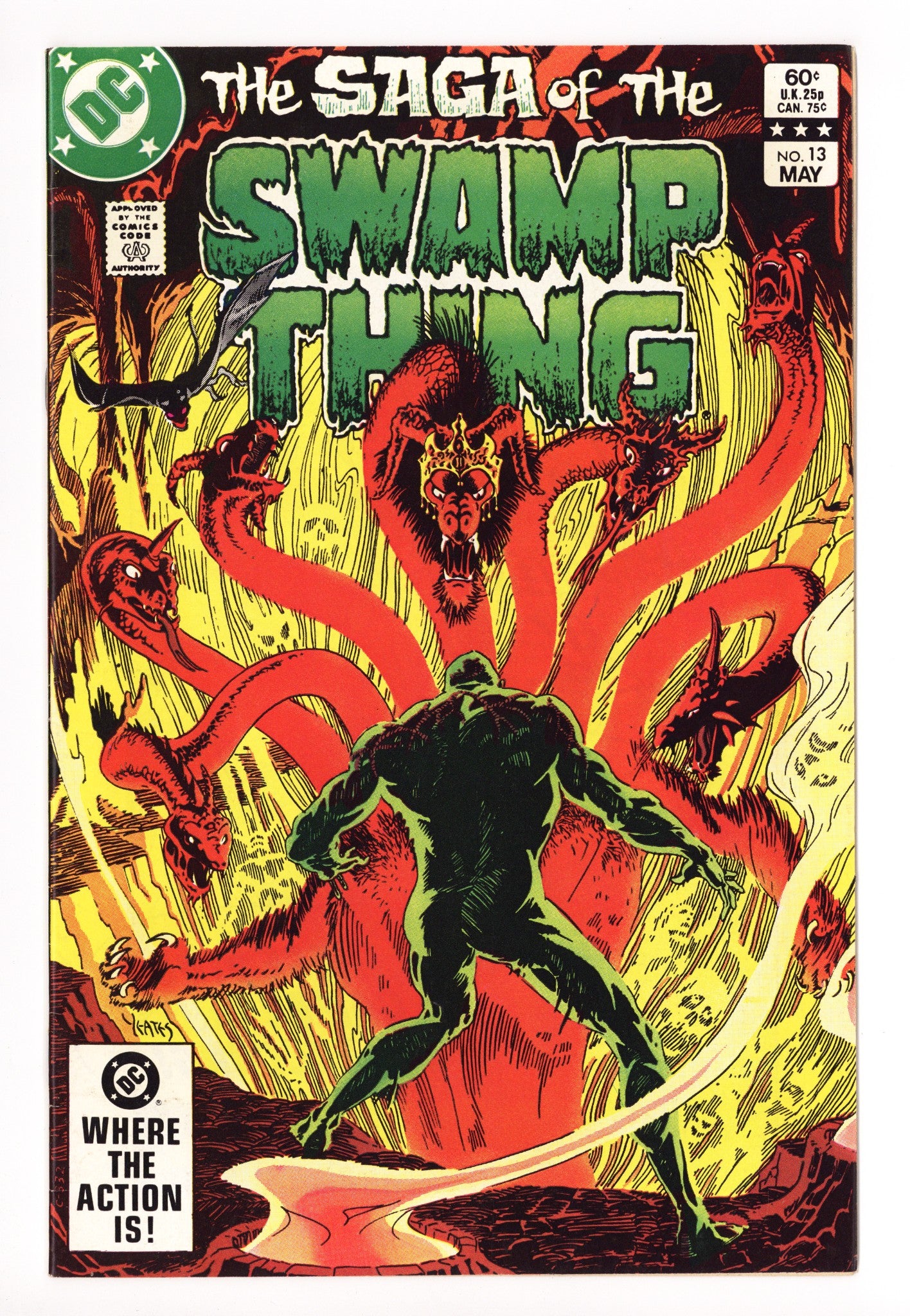 The Saga of Swamp Thing Vol 2 13 Mid Grade (1983) 