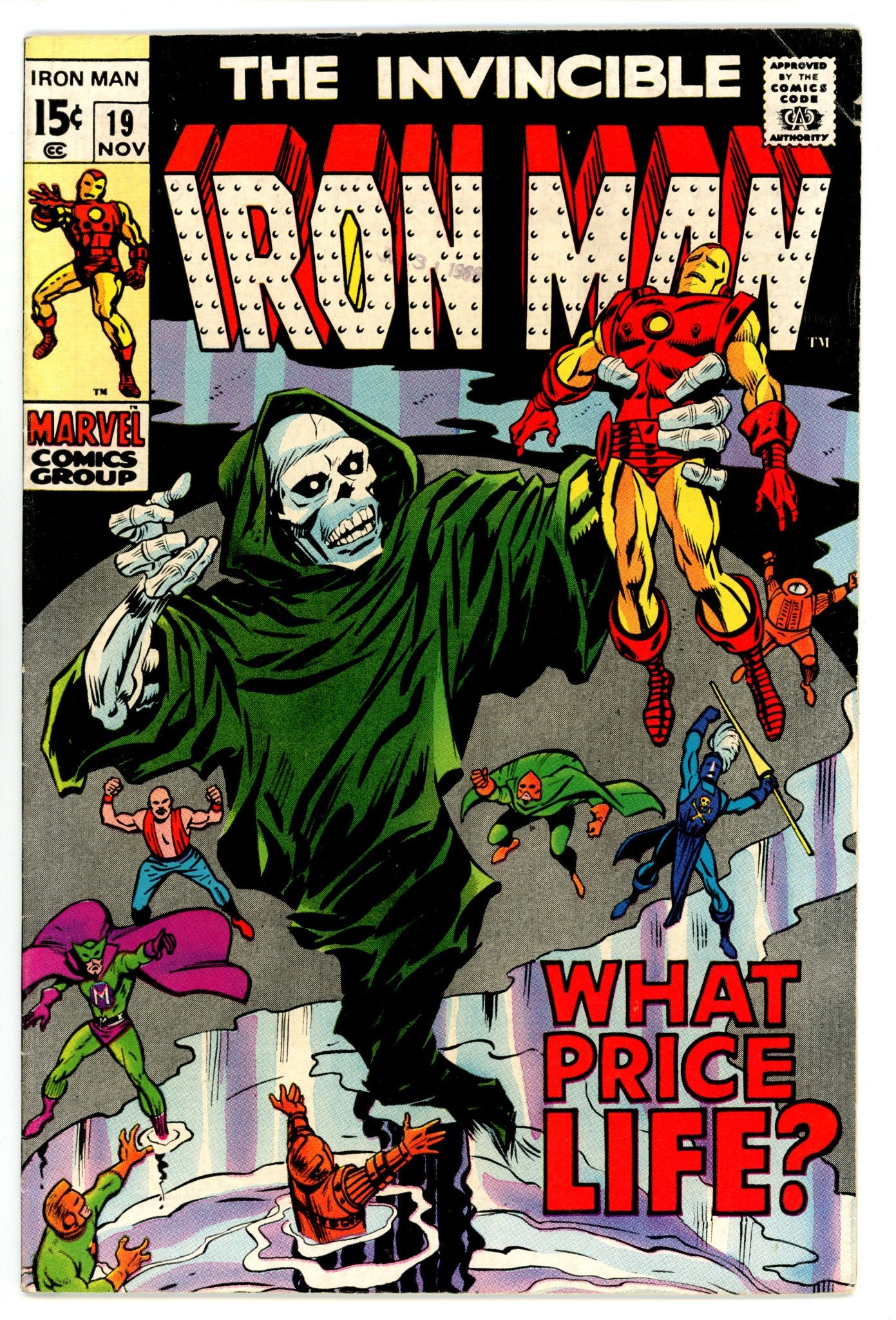 Iron Man Vol 1 19 FN+ (6.5) (1969) 