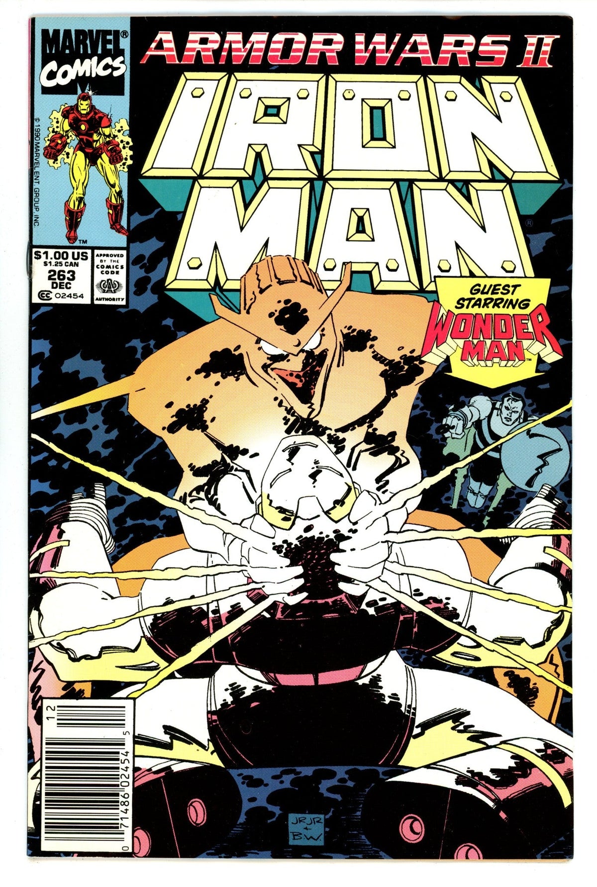 Iron Man Vol 1 263  Mid Grade   (1990)   Newsstand