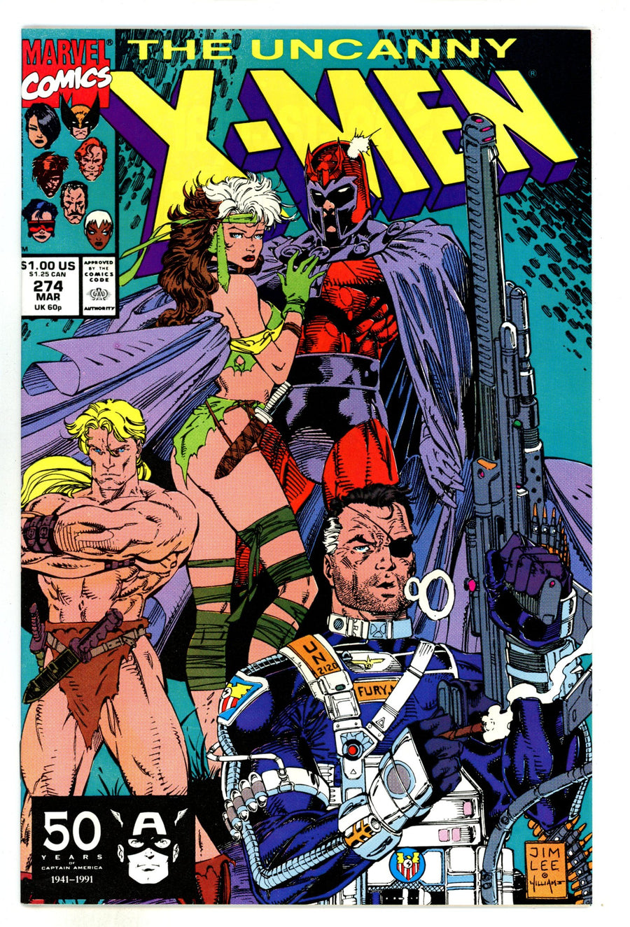 The Uncanny X-Men Vol 1 274  High Grade  (1991)  