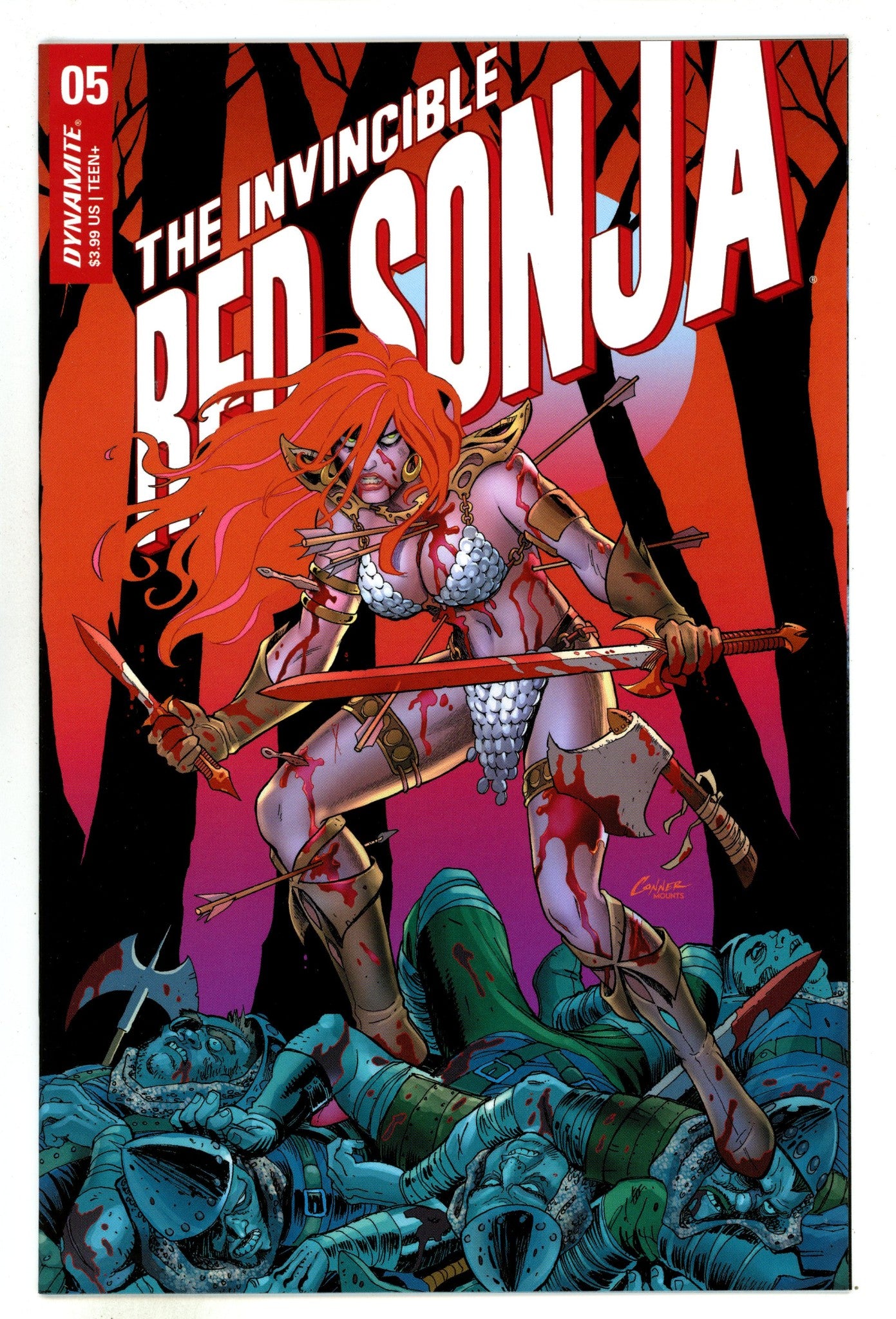 The Invincible Red Sonja   5  High Grade   (2021)        