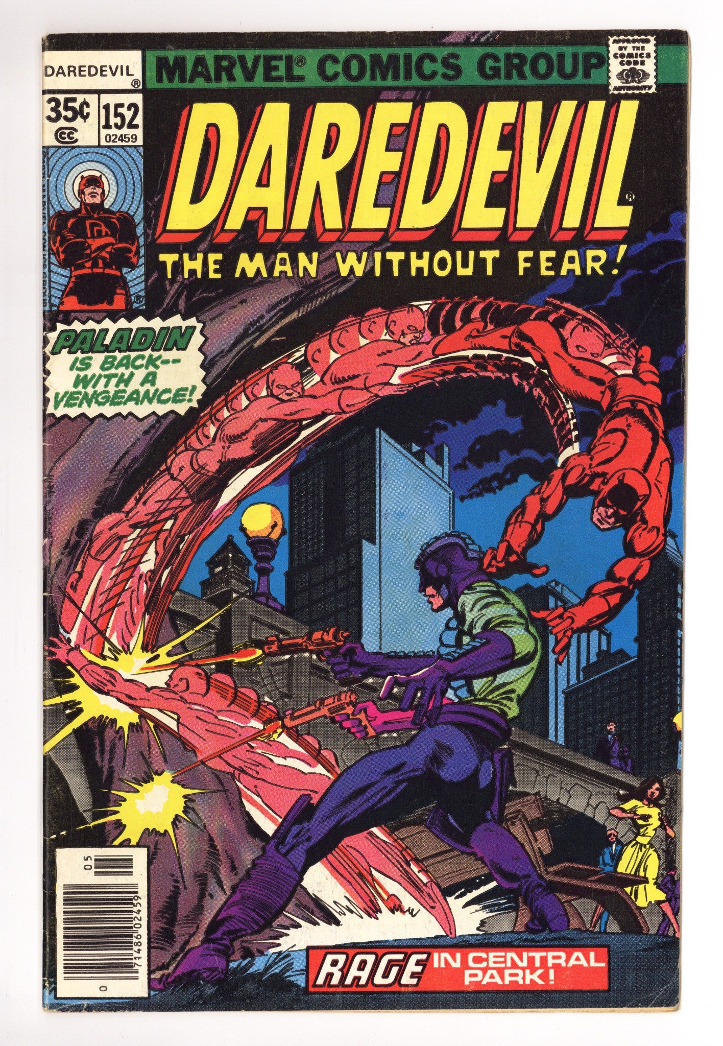 Daredevil Vol 1 152 Low Grade (1978) 